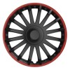 Τάσια Versaco Crystal Black / Red - 16" σετ - 4τμχ.