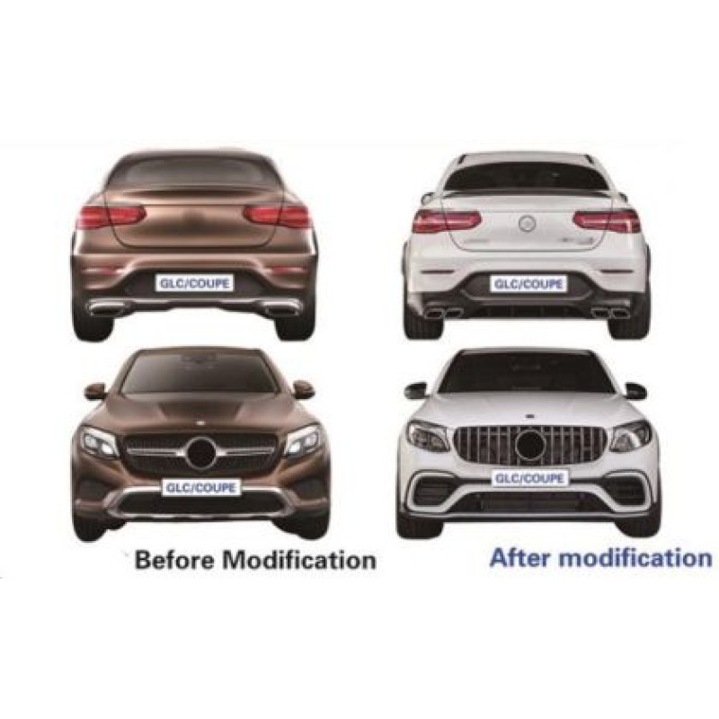 Body kit Mercedes GLC Coupe C253 (2015-2019) - C63 Design