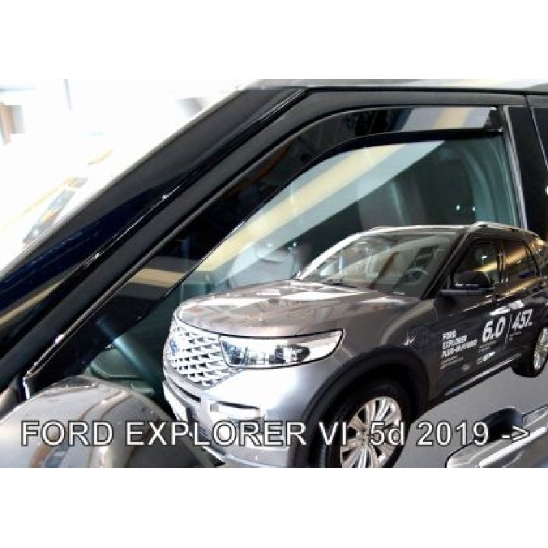 Ανεμοθραύστες για Ford Explorer (2019+) - 2 τμχ. εμπρός Ανεμοθραύστες για Ford Explorer (2019+) - 2 τμχ. εμπρός