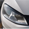 Φρυδάκια φαναριών Vw Golf 7 - μαύρα γυαλιστερά