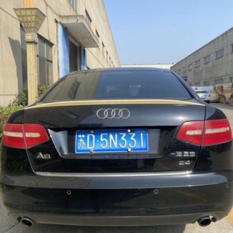 Αεροτομή πορτ-μπαγκάζ Audi A6 C6 (2004-2011) - μαύρη γυαλιστερή