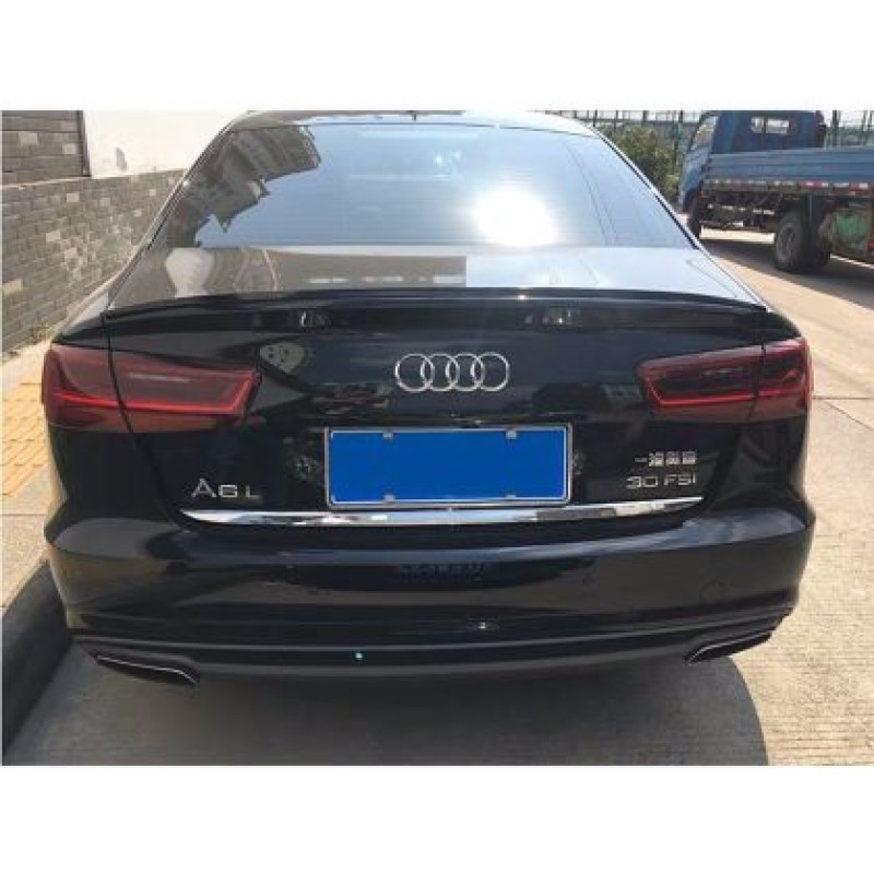 Αεροτομή πορτ-μπαγκάζ Audi A6 C7 (2012-2017) - μαύρη γυαλιστερή