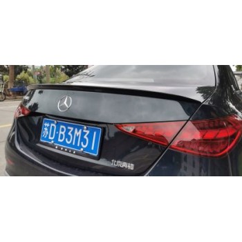 Αεροτομή πορτ-μπαγκάζ Mercedes W206 C-Class (2021+) - AMG - μαύρη γυαλιστερή