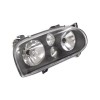 Φανάρια εμπρός Vw Golf 3 - R32 με ανακλαστήρες ΜΚ4 design μαύρα, χωρίς λάμπες - σετ 2τμχ.