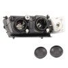 Φανάρια εμπρός Vw Passat B5 (1997-2000) chrome με προτζέκτορες - σετ 2τμχ.
