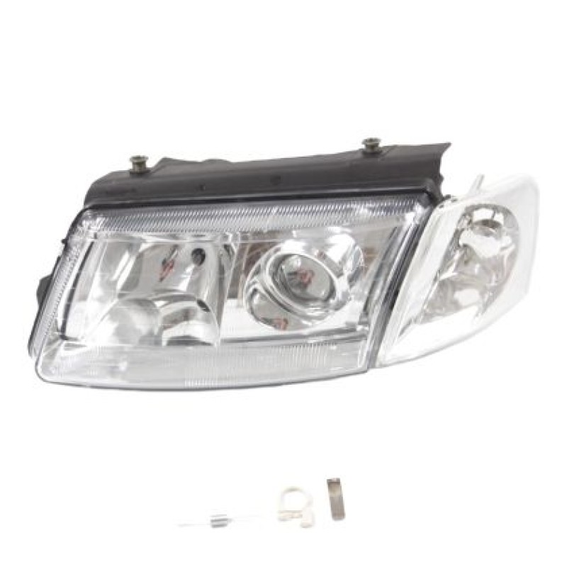 Φανάρια εμπρός Vw Passat B5 (1997-2000) chrome με προτζέκτορες - σετ 2τμχ.