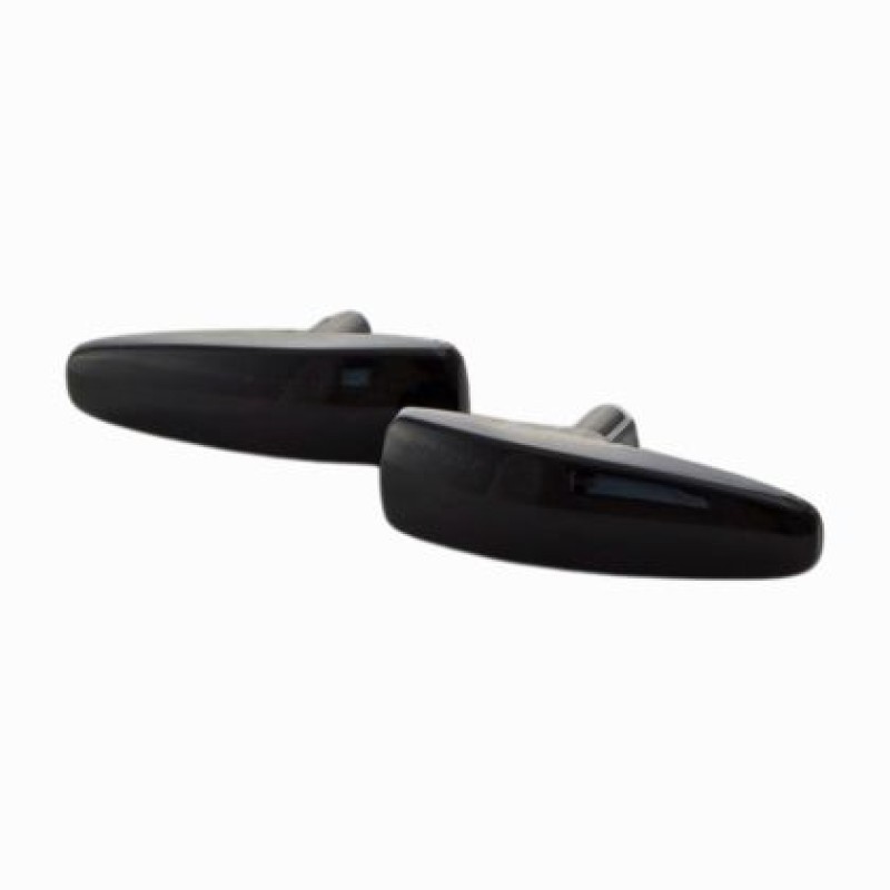Led φλας φτερού Mitsubishi Lancer / Outlander / Pajero (2006+) - φιμέ με τρεχούμενο φλας - σετ 2τμχ.