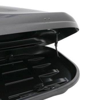Μπαγκαζιέρα οροφής Junior Altro 140x90x38cm με μονό άνοιγμα με κλειδί, 370 λίτρα - μαύρη γυαλιστερή Μπαγκαζιέρα οροφής Junior Altro 140x90x38cm με μονό άνοιγμα με κλειδί, 370 λίτρα - μαύρη γυαλιστερή