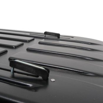 Μπαγκαζιέρα οροφής Junior Altro 185x80x41cm με διπλό άνοιγμα με κλειδί, 460 λίτρα - μαύρη Μπαγκαζιέρα οροφής Junior Altro 185x80x41cm με διπλό άνοιγμα με κλειδί, 460 λίτρα - μαύρη