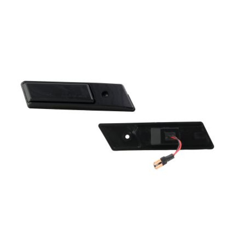 Led φλας φτερού BMW E36 / E34 / E32 / E30 - φιμέ με τρεχούμενο φλας - σετ 2τμχ.
