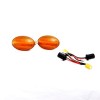 Led φλας φτερού Opel Astra F / Corsa B, C / Tigra A (1991-1999) - φιμέ με τρεχούμενο φλας - σετ 2τμχ.
