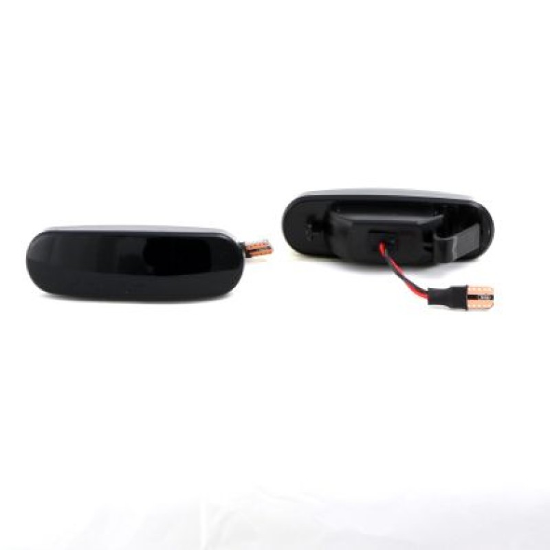 Led φλας φτερού Fiat Doblo / Fiorino / Grande Punto / Fiorino / Idea / Linea / Multipla / Panda / Punto / Qubo / Stilo - φιμέ με τρεχούμενο φλας - σετ 2τμχ.