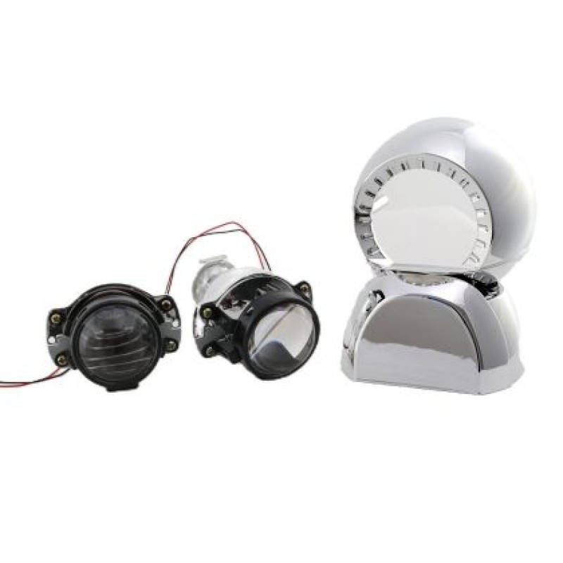 Bi xenon προτζέκτορες 2'' για ενσωμάτωση Morimoto Mini - σετ με 2 καπάκια οβάλ