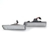 Led φλας φτερού BMW E36 / E53 (1999-2006) - χρωμίου με τρεχούμενο φλας - σετ 2τμχ.