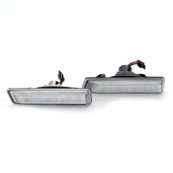 Led φλας φτερού BMW E36 / E53 (1999-2006) - χρωμίου με τρεχούμενο φλας - σετ 2τμχ. Led φλας φτερού BMW E36 / E53 (1999-2006) - χρωμίου με τρεχούμενο φλας - σετ 2τμχ.