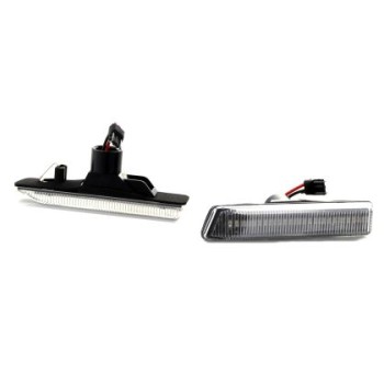 Led φλας φτερού BMW E36 / E53 (1999-2006) - χρωμίου με τρεχούμενο φλας - σετ 2τμχ. Led φλας φτερού BMW E36 / E53 (1999-2006) - χρωμίου με τρεχούμενο φλας - σετ 2τμχ.