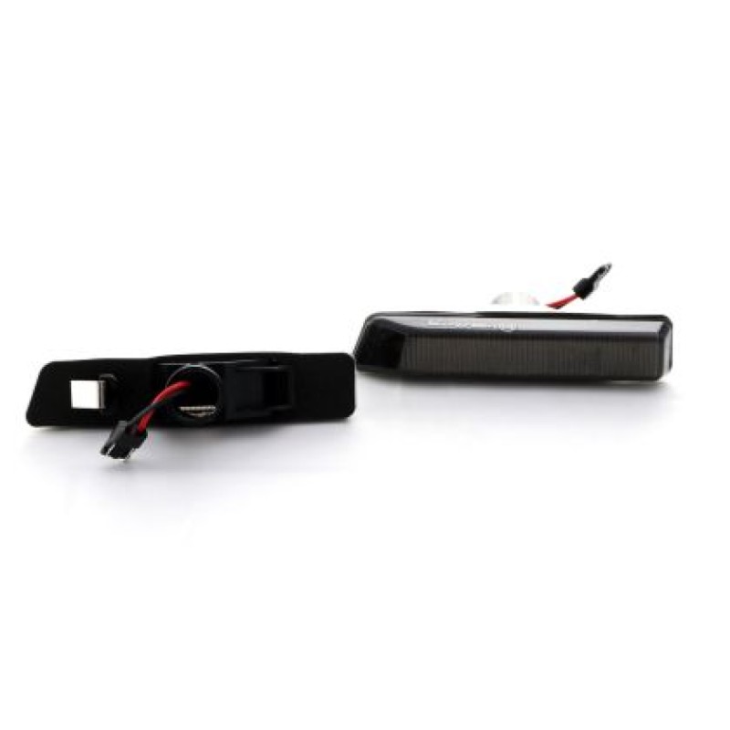 Led φλας φτερού BMW E36 / E53 (1999-2006) - φιμέ με τρεχούμενο φλας - σετ 2τμχ.