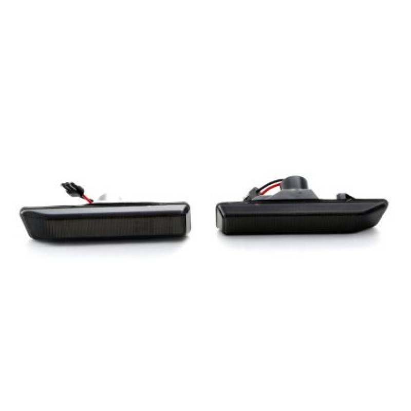 Led φλας φτερού BMW E36 / E53 (1999-2006) - φιμέ με τρεχούμενο φλας - σετ 2τμχ.
