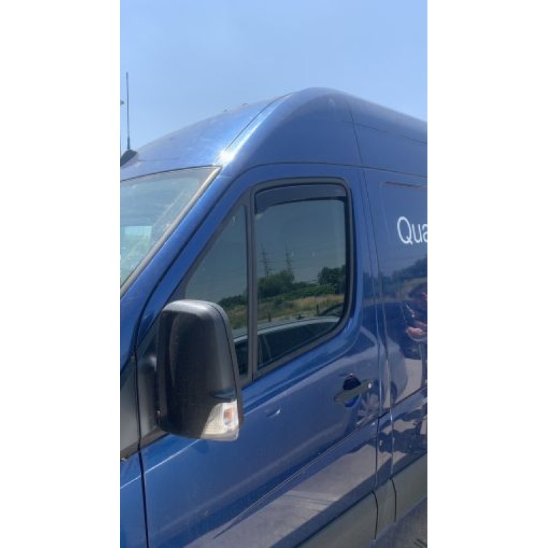 Ανεμοθραύστες για Mercedes Sprinter /Vw Crafter (2006+) μόνο πάνω μέρος 2 τμχ. εμπρός