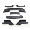 Αεροδυναμικό πακέτο BMW X5 E70 (2007-2010) μάυρο γυαλιστερό - σετ 7 τμχ.