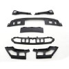 Αεροδυναμικό πακέτο BMW X5 E70 (2007-2010) μάυρο γυαλιστερό - σετ 7 τμχ.