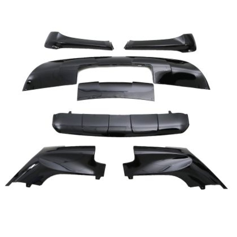 Αεροδυναμικό πακέτο BMW X5 E70 (2007-2010) μάυρο γυαλιστερό - σετ 7 τμχ.