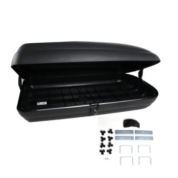 Μπαγκαζιέρα Art Plast 133x77.8x34.5cm με κλειδί 320 λίτρα carbon - 1τμχ.