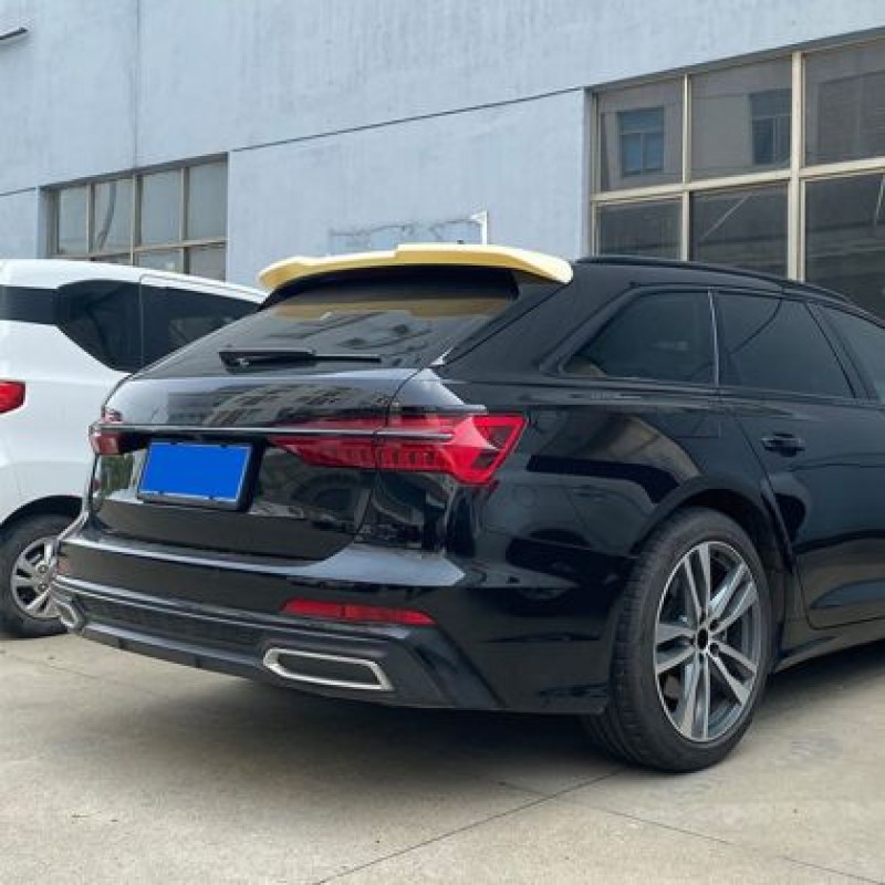 Αεροτομή οροφής Audi A6 (2019+) Combi- μαύρη γυαλιστερή