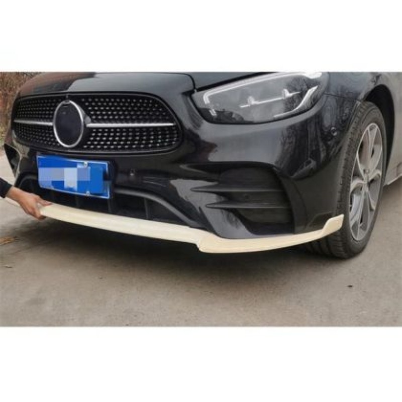 Spoiler προφυλακτήρα Mercedes W213 E-class (2020+) Brabus Style- μαύρο γυαλιστερό