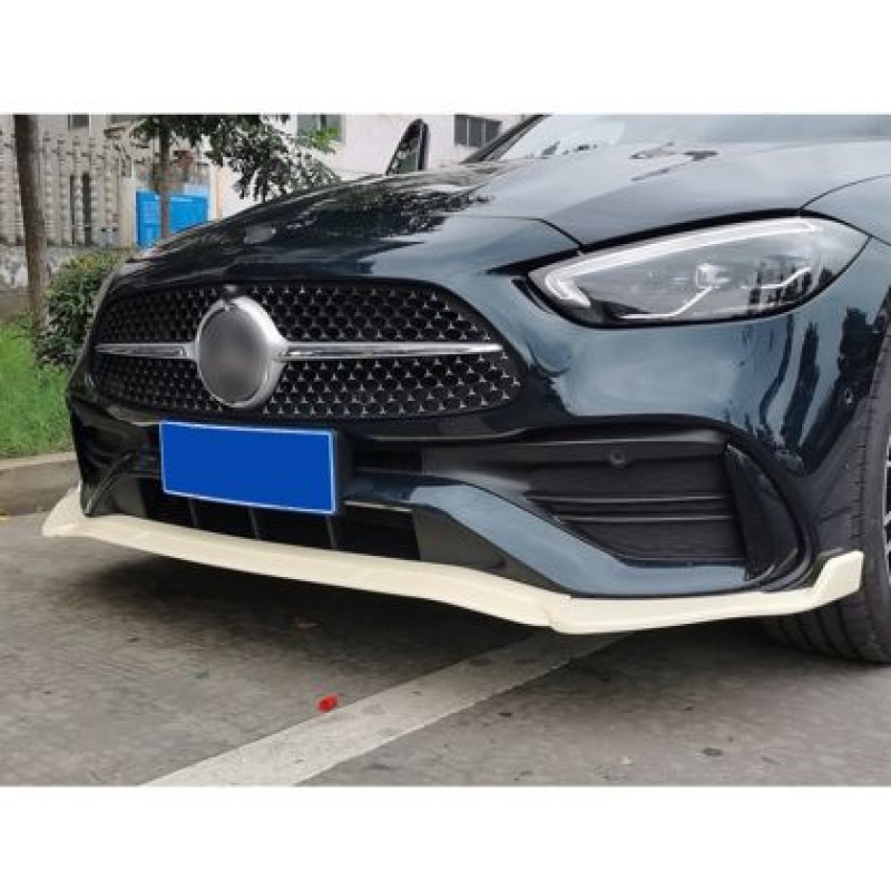 Spoiler προφυλακτήρα Mercedes W206 C-class (2022+) Brabus Style- μαύρο γυαλιστερό