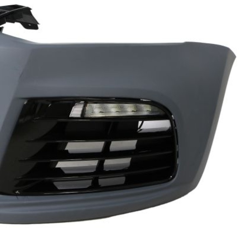 Προφυλακτήρας εμπρός Vw Polo (2011-2017) - R-line Design με φώτα ημέρας