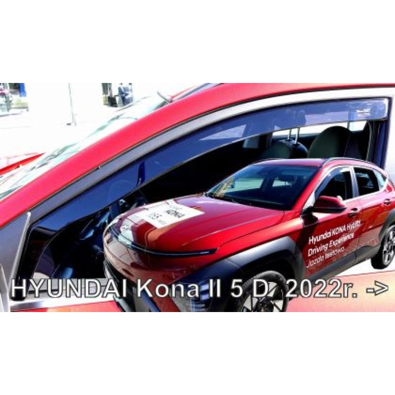 Ανεμοθραύστες Hyundai Kona (2022+) - 2τμχ. εμπρός, Heko