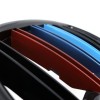 Καρδιές μάσκας BMW E90 με διπλή γρίλια (2005-2008) - tri color - 2τμχ.