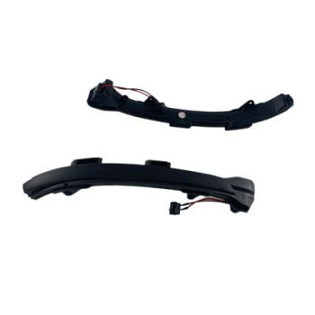 Τρεχούμενα led φλας για καθρέφτες για VW Golf 7 / Sportsvan / Touran (2010+) - φιμέ - σετ 2τμχ.