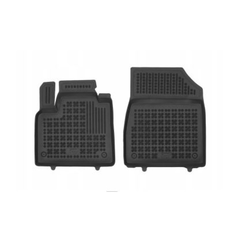 Λαστιχένια πατάκια MERCEDES Citan W420 (2022+) / NISSAN Townstar (2022+) / RENAULT Kangoo III (2021+) - μπροστινά - τύπου σκαφάκι - 2τμχ., Rezaw Plast