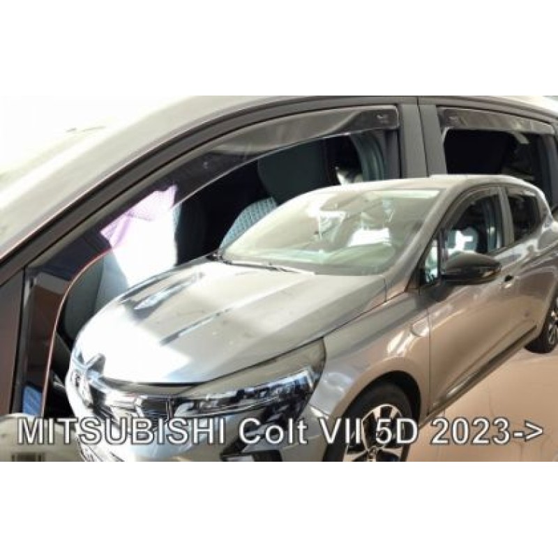 Ανεμοθραύστες Mitsubishi Colt (2023+) - 4τμχ. εμπρός και πίσω, Heko