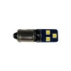 Led λάμπα BA9 με 6 led 3030 CANBUSε κ διαμέτρου αντίθετα- 1τμχ.