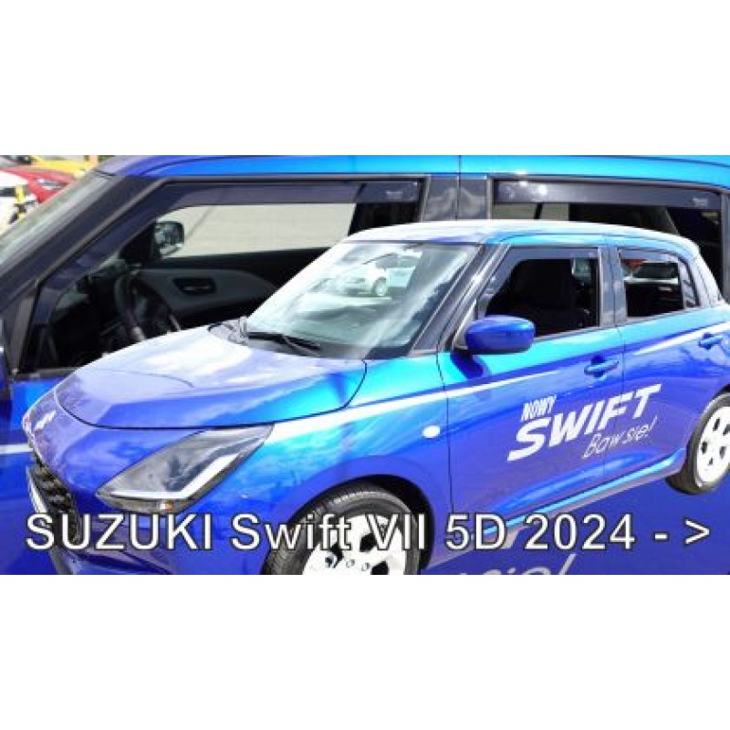 Ανεμοθραύστες Suzuki Swift (2024+) - 4τμχ. εμπρός και πίσω, Heko