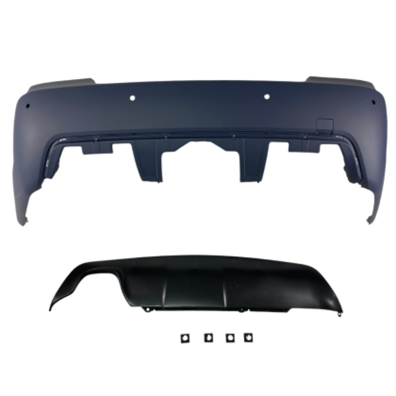 Πίσω προφυλακτήρας BMW E60 sedan - M pack design χωρίς parktronic (2003-2010) και με parktronic (2007-2011)