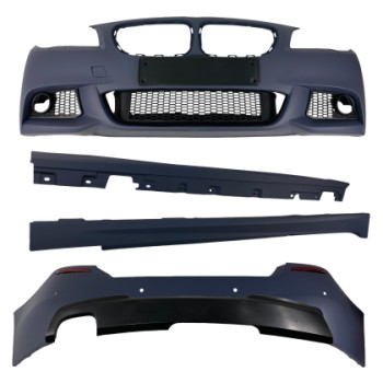 Body kit για BMW F10 (2010-2017) - M pack design με ανοίγματα για parktronic