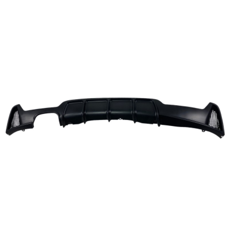 Diffuser προφυλακτήρα BMW F32 - M-Perfomace design μονό για διπλή εξάτμιση