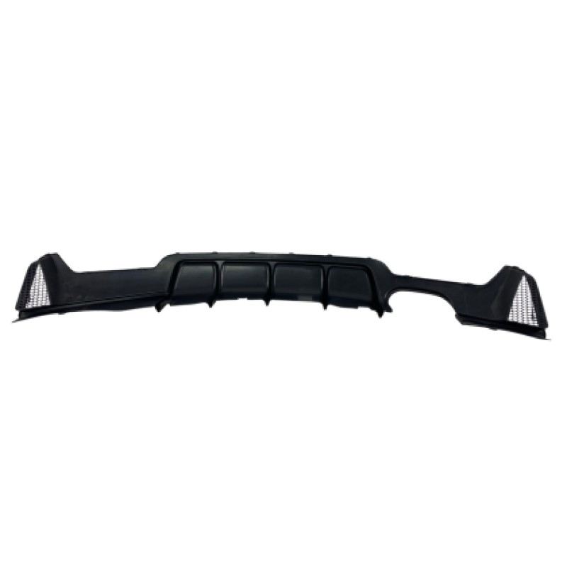 Diffuser προφυλακτήρα BMW F32 - M-Perfomace design μονό για διπλή εξάτμιση
