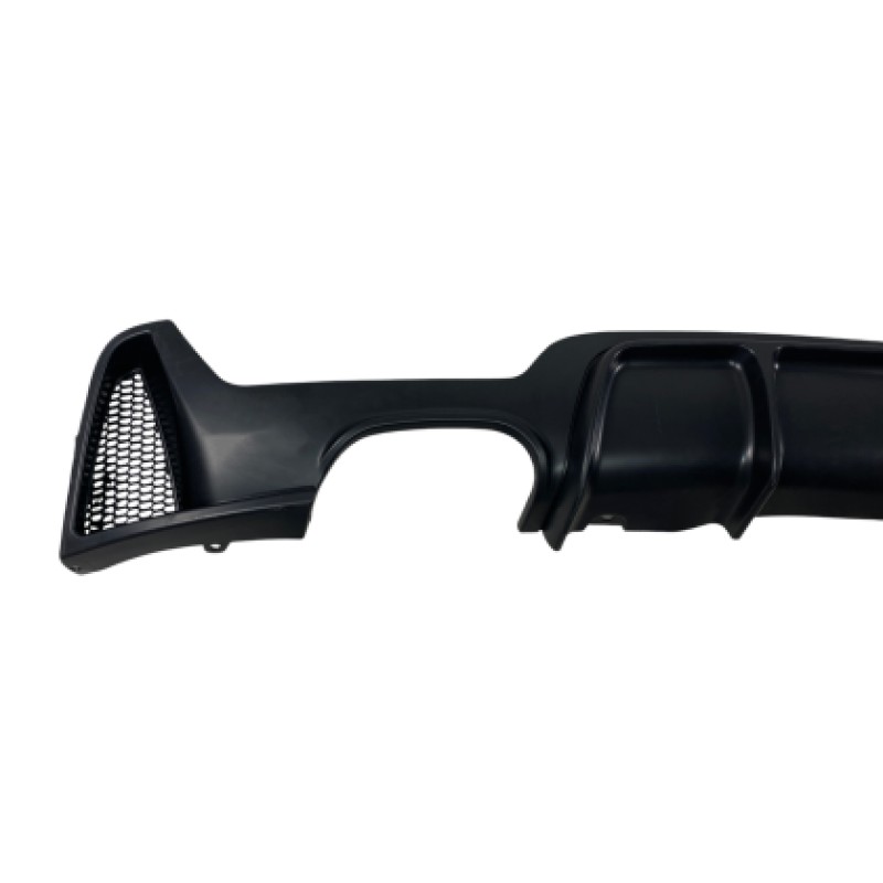 Diffuser προφυλακτήρα BMW F32 - M-Perfomace design μονό για διπλή εξάτμιση