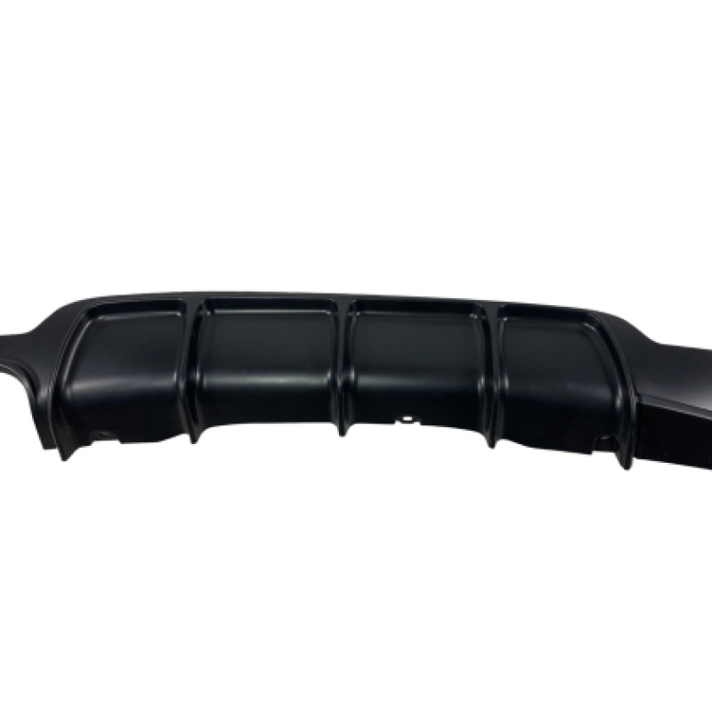 Diffuser προφυλακτήρα BMW F32 - M-Perfomace design μονό για διπλή εξάτμιση
