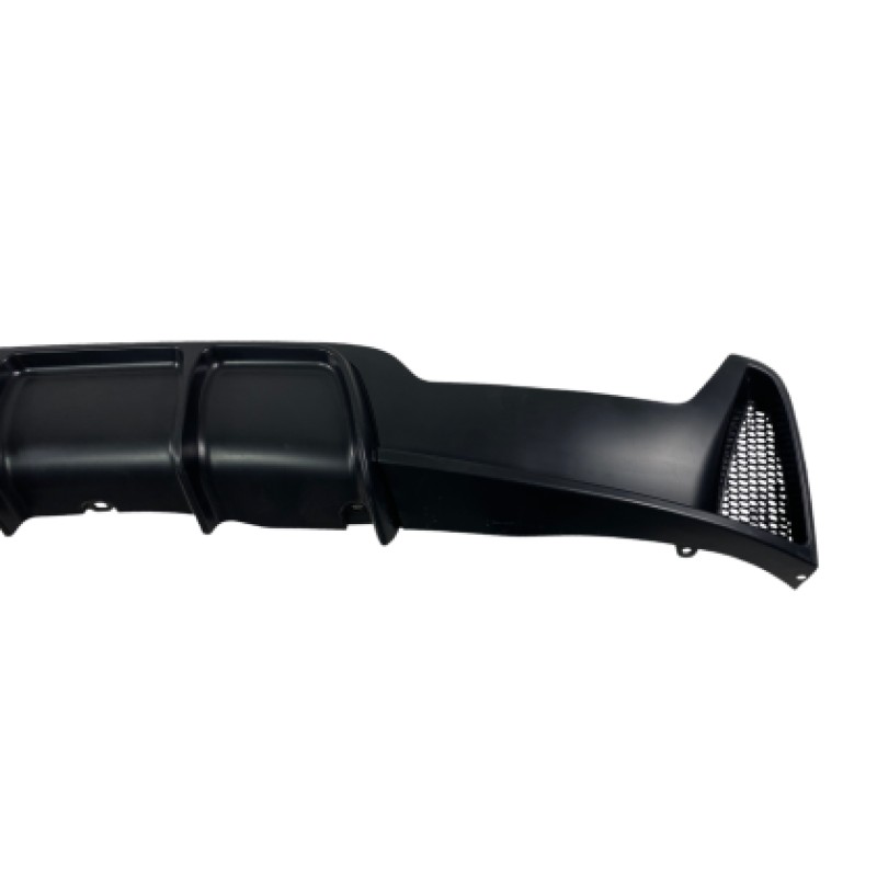 Diffuser προφυλακτήρα BMW F32 - M-Perfomace design μονό για διπλή εξάτμιση