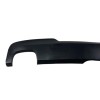 Diffuser προφυλακτήρα BMW F10 - M pack design μονό για διπλή εξάτμιση