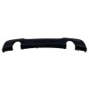 Diffuser προφυλακτήρα BMW E90 - M pack design διπλό για μονή εξάτμιση