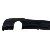 Diffuser προφυλακτήρα BMW E90 - M pack design διπλό για μονή εξάτμιση