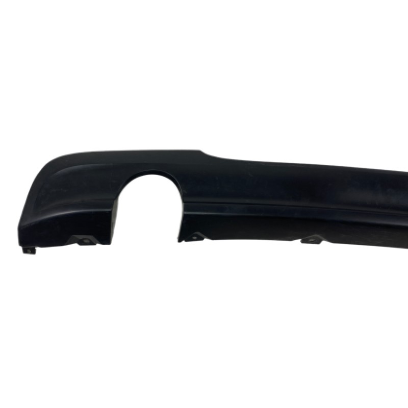 Diffuser προφυλακτήρα BMW E90 - M pack design διπλό για μονή εξάτμιση