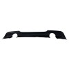Diffuser προφυλακτήρα BMW E90 - M pack design διπλό για μονή εξάτμιση